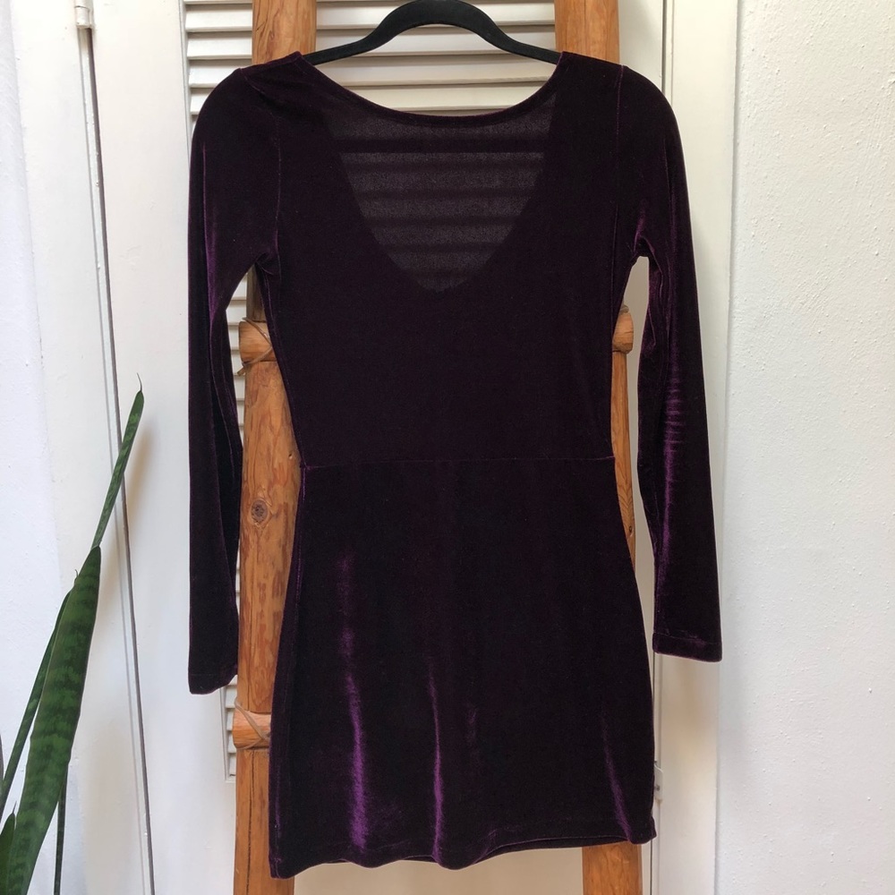 Insight velvet dress